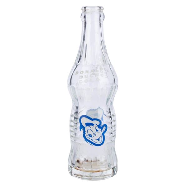 A Donald Duck Cola Bottle.