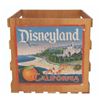 Image 1 : A "Walt Disney Travel" California Orange Crate.