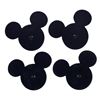 Image 1 : A Mickey Mouse Head Coaster Set.