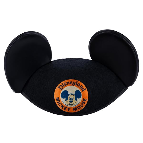 A Vintage Mickey Mouse Ear Hat.