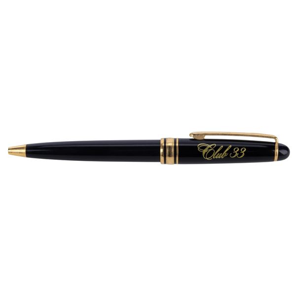 An Original Club 33 Ballpoint Pen.