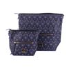 Image 1 : A Pair of Dooney & Bourke Purple Wallpaper Print Bags.