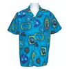 Image 1 : A SHAG Haunted Mansion “31 Ghosts” Aloha Shirt.