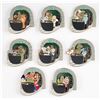 Image 1 : A Set of (8) Muppets Haunted Mansion Doom Buggy Pins.