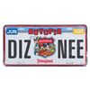 Image 1 : A Disneyland Autopia Souvenir Novelty License Plate.
