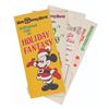 Image 1 : A Collection of (4) Holiday Fantasy Fliers & Brochures.