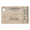 Image 1 : A Disney’s Contemporary Resort Entry Card.