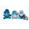 Image 1 : A Set of (3) HM Wishables Limited Release Plush Dolls.