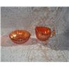 Image 2 : Footed creamer and bowl  Marigold