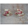 Image 1 : Pair of Royal Albert American Beauty Teacups
