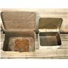 Image 2 : Pair Vintage Metal Bread Boxes