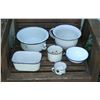 Image 1 : Vintage White Enamel Ware