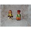 Image 3 : Black Americana vintage Salt and Pepper Shakers