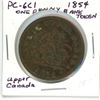 Image 2 : 1854 Upper Canada One Penny Token PC-6C1