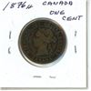 Image 2 : 1876H Canada Large Cent