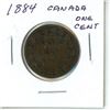 Image 2 : 1884 Canada Large Cent