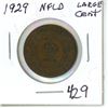 Image 1 : 1929 NFLD Large Cent