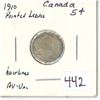 Image 1 : 1910 Pt L  Canada 5¢