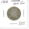 Image 1 : 1902 Canada 25¢