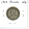 Image 2 : 1913 Canada 25¢