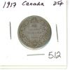 Image 1 : 1917 Canada 25¢