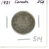 Image 1 : 1921 Canada 25¢