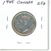 Image 2 : 1945 Canada 25¢