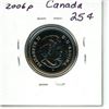 Image 2 : 2006p Canada 25¢ colored Maple Leafs logo