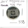 Image 1 : 2015  Canada 25¢ 50th Anniversary of flag