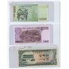 Image 2 : Lot of 3 Korean notes:  10000 Won 2007; 1000 Won 1983; 500 Won 1966