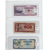 Image 1 : Lot of 3 Yugoslavia notes:  20 Dinara 1978; 100 Dinara 1955; 50 Dinara 1968