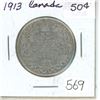 Image 1 : 1913 Canada 50¢