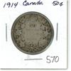Image 1 : 1914 Canada 50¢