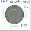 Image 1 : 1918 Canada 50¢
