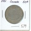 Image 1 : 1931 Canada 50¢