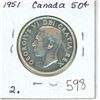 Image 1 : 1951 Canada 50¢ (2.)