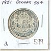 Image 1 : 1951 Canada 50¢ (3.)