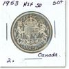 Image 2 : 1953 NSF SD Canada 50¢ (2.)