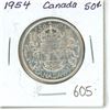 Image 1 : 1954 Canada 50¢