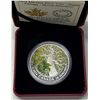 Image 2 : 2014 Canada Fine Silver Proof colored $20 Coin, Spring Splendour, COA