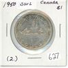 Image 1 : 1950 SWL Canada Silver Dollar (2.)