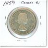 Image 2 : 1959 Canada Silver Dollar