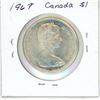 Image 2 : 1967 Canada Silver Dollar