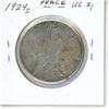 Image 2 : 1924s USA Peace Silver Dollar