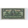 Image 1 : 1937 Bank of Canada $1, Coyne/Towers, # O/N 5729320