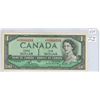 Image 1 : 1954 Canada Replacement $1, Bouey/Rasminsky, # *C/F 0944268