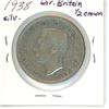 Image 2 : 1938 Britain Silver Half-Crown