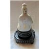 Image 3 : 10" Ceramic Buddha on wooden base