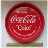 Image 1 : Coca-cola round drinking tray