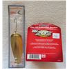 Image 2 : NOS Len Thompson fishing lure & ZEBCO fishing reel Never used